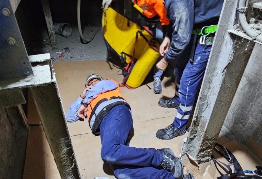 Esercitazione di recupero di un operatore in uno spazio confinato